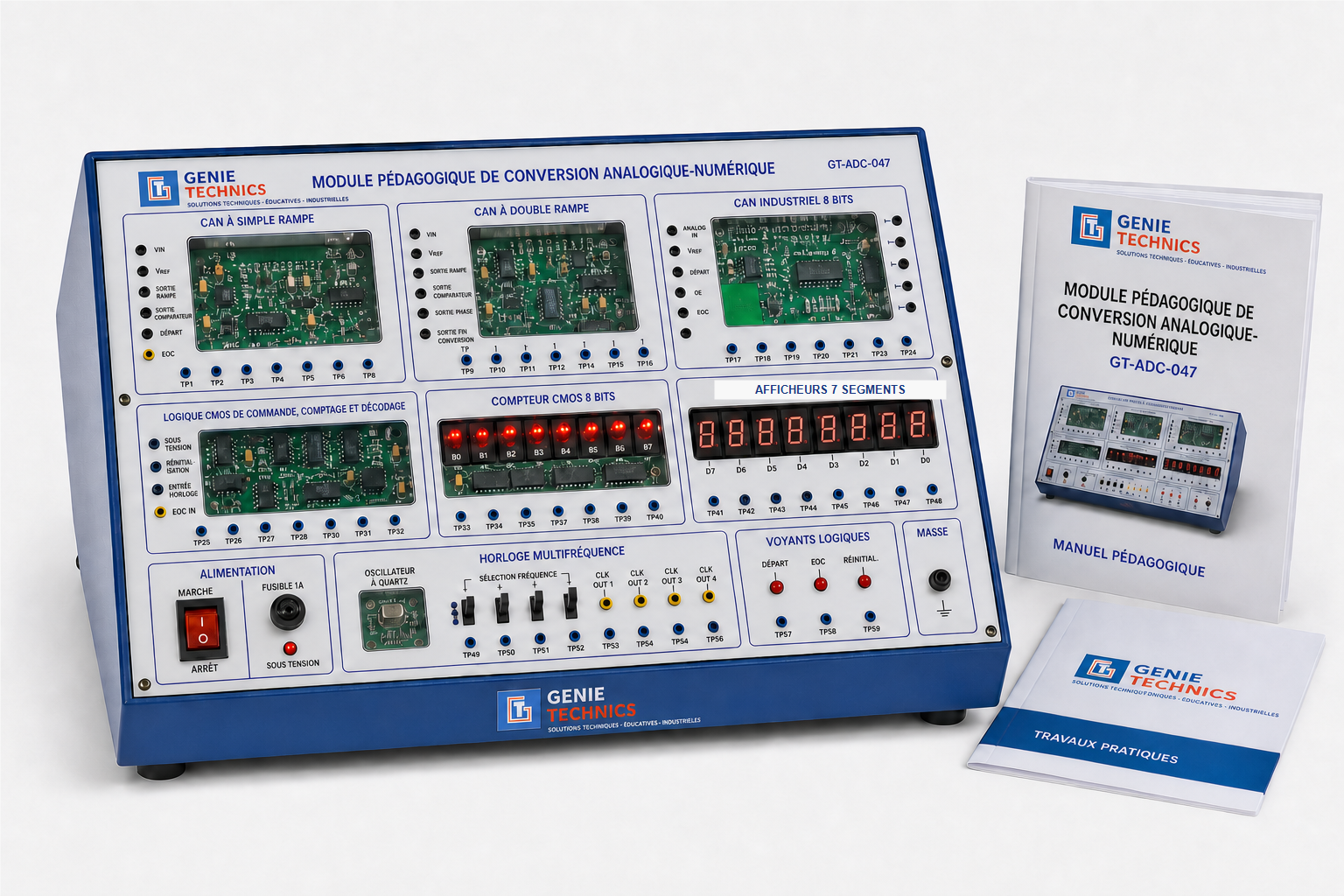 GT-ADC-047 — Educational analog-to-digital converter trainer