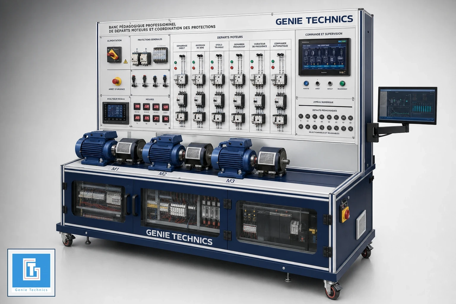 GT-AUT-018 — Motor starters and protection coordination bench