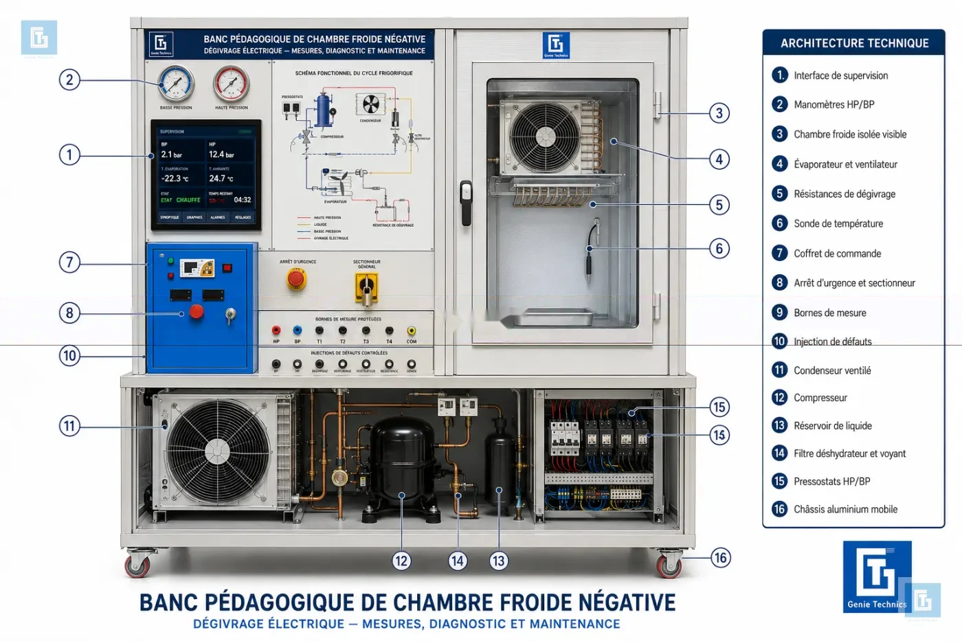 GT-GEN-004 — Negative cold-room training bench