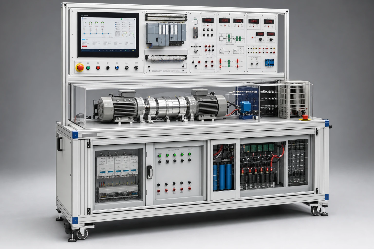 GT-GEN-006 — Banc pédagogique de réversibilité et récupération d’énergie d’une chaîne électromécanique