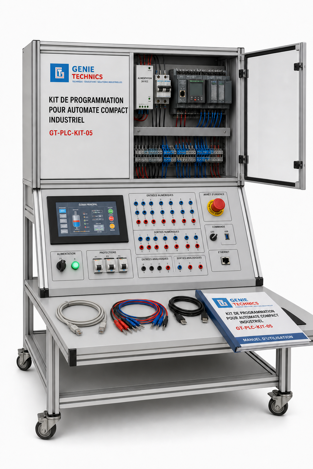 GT-PLC-KIT-05 — Compact industrial PLC programming kit