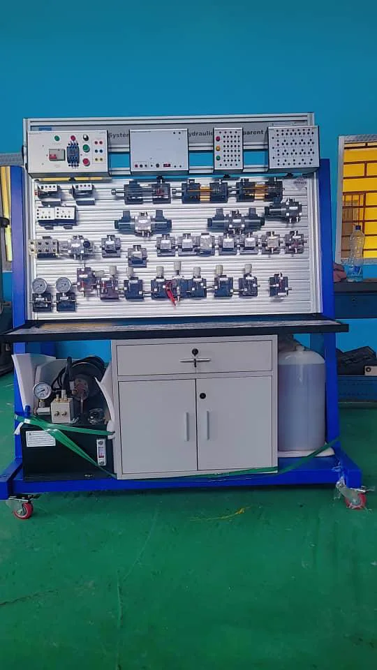 Banc pédagogique pneumatique livré dans un lycée technique